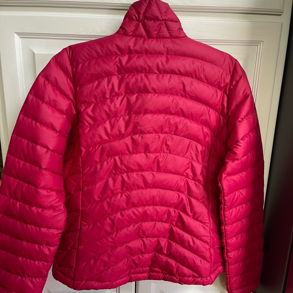 Patagonia Womens Size M Zip Up Goose Down Quilted Puffer Sweater Jacket - Picture 3 of 3